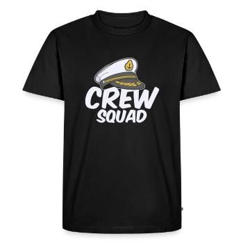 Shipmate Sailor Squad - Men's Premium Organic T-Shirt - black - Front - Nico (187cm)