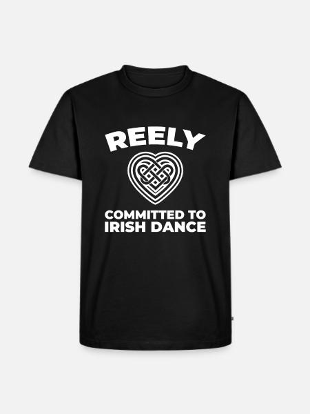 Irish Dance Irischer Tanz - Men's Premium Organic T-Shirt - black