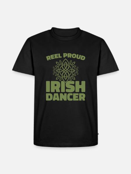 Irish Dance Irischer Tanz - Men's Premium Organic T-Shirt - black