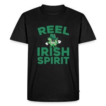 Danse Irlandaise Irischer Tanz - T-shirt Premium bio Homme - noir - Devant - Nico (187cm)