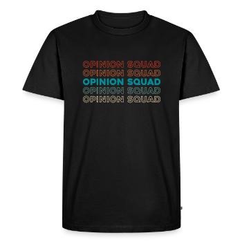Cadre des travailleurs de la construction - T-shirt Premium bio Homme - noir - Devant - Nico (187cm)