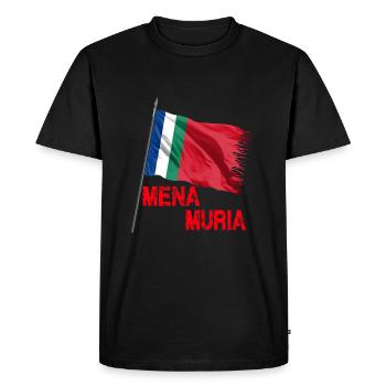 Maluku Mena Muria - Men's Premium Organic T-Shirt - black - Front - Nico (187cm)