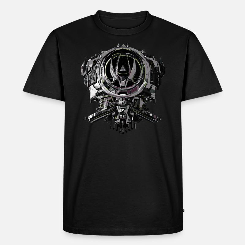 Kybernetisch - Männer Premium Bio T-Shirt - Schwarz