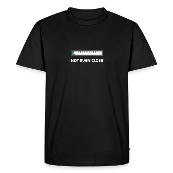 Not even close - Merch of Legends - Men's Premium Organic T-Shirt - black - Front - Nico (187cm)