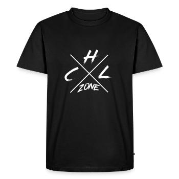 Chiller Chillen Chillig Chillzone Chill Gift - Men's Premium Organic T-Shirt - black - Front - Nico (187cm)