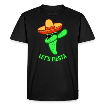 LET’S FIESTA Cinco De Mayo Cadeau Femmes - T-shirt Premium bio Homme - noir - Devant - Nico (187cm)