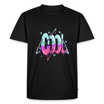 graffiti - T-shirt Premium bio Homme - noir - Devant - Nico (187cm)
