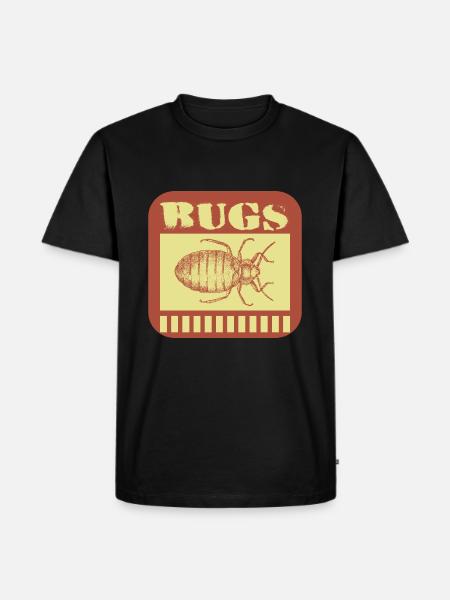 Bugs insects - Men's Premium Organic T-Shirt - black