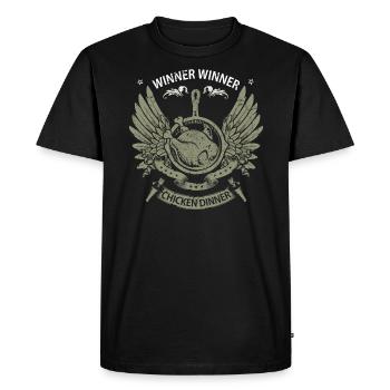 Chemise Pioneer Pioneer - Premium Design - T-shirt Premium bio Homme - noir - Devant - Nico (187cm)