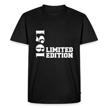 Édition limitée 1951, cadeau d’anniversaire 1951 - T-shirt Premium bio Homme - noir - Devant - Nico (187cm)