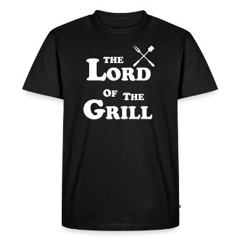 Lord Of The Grill - T-shirt Premium bio Homme - noir - Devant - Nico (187cm)