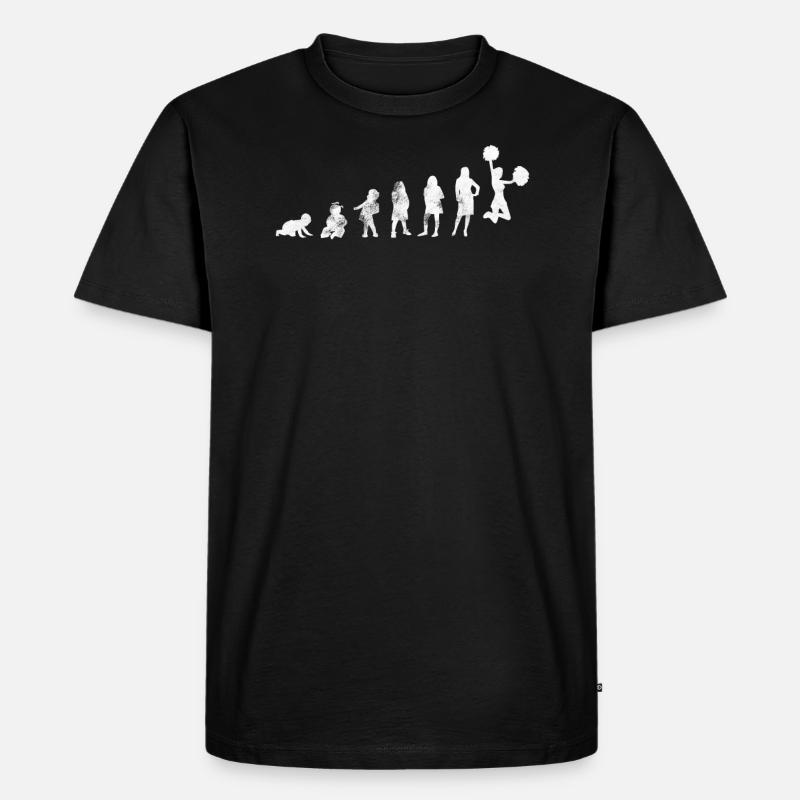 Cheerleading Cheerleading Evolution - T-shirt Premium bio Homme - noir