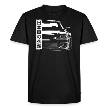 Voiture japonaise - T-shirt Premium bio Homme - noir - Devant - Nico (187cm)