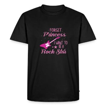 Rock Star E-guitare Rocker Rocker Femme - T-shirt Premium bio Homme - noir - Devant - Nico (187cm)