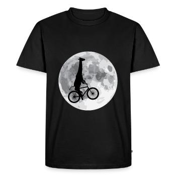 fou - T-shirt Premium bio Homme - noir - Devant - Nico (187cm)