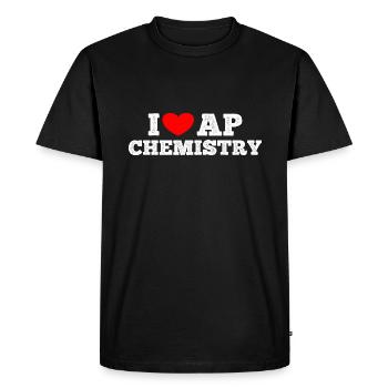 AP Chemistry Funny High School AP Class Survivor - Men's Premium Organic T-Shirt - black - Front - Nico (187cm)