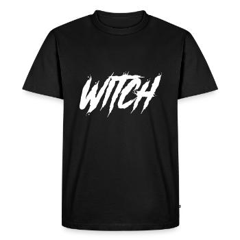 Sorcière Goth Hexe Gothique - T-shirt Premium bio Homme - noir - Devant - Nico (187cm)