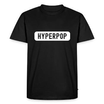 Rétro des années 90 Hyperpop Musique esthétique - T-shirt Premium bio Homme - noir - Devant - Nico (187cm)