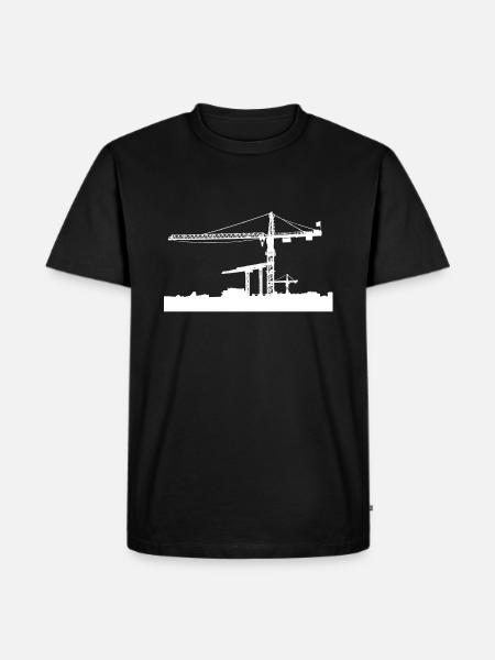 Building site - Men's Premium Organic T-Shirt - black