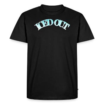 Iced Out - Men's Premium Organic T-Shirt - black - Front - Nico (187cm)
