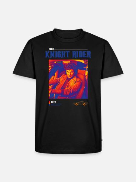 Knight Rider 1982 KITT - Men's Premium Organic T-Shirt - black