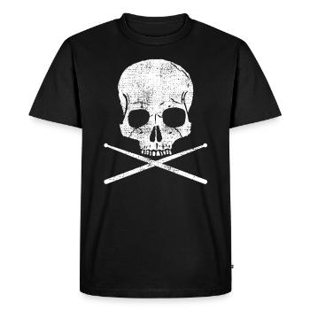 Drumsticks Drummer - T-shirt Premium bio Homme - noir - Devant - Nico (187cm)
