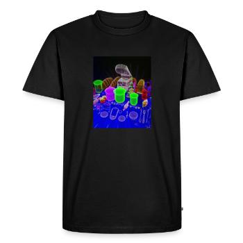 Accessoires de cuisson Tartes Blueprint Chef Pâtissier Gâteau - T-shirt Premium bio Homme - noir - Devant - Nico (187cm)