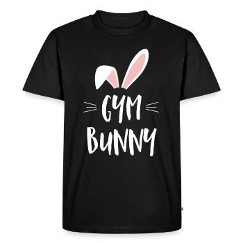 gymnase - T-shirt Premium bio Homme - noir - Devant - Nico (187cm)