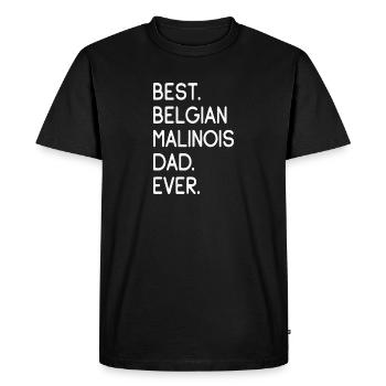 Malinois belge - T-shirt Premium bio Homme - noir - Devant - Nico (187cm)
