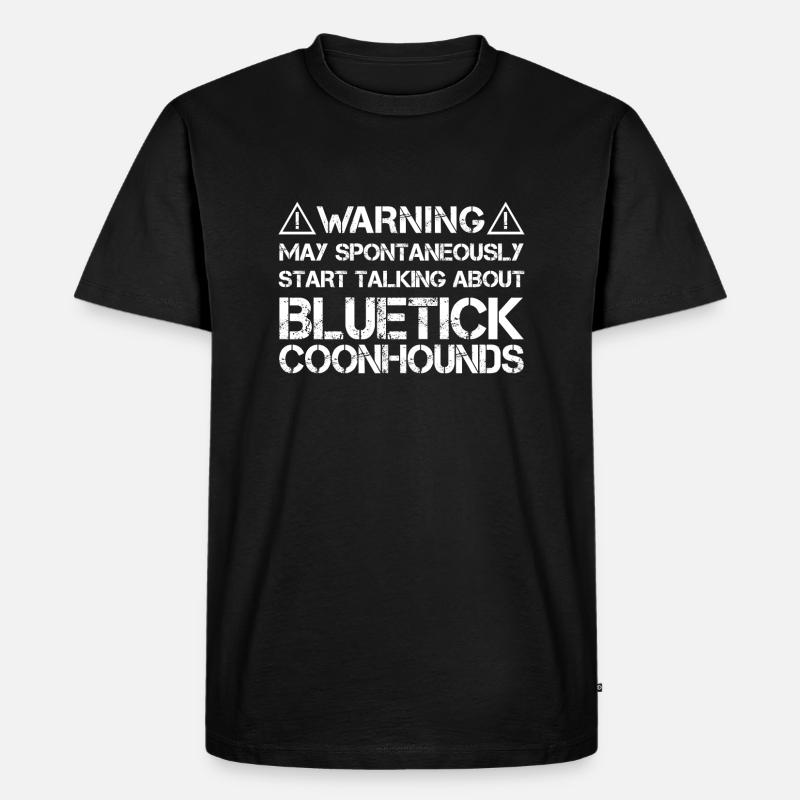 Bluetick Coonhound - T-shirt Premium bio Homme - noir