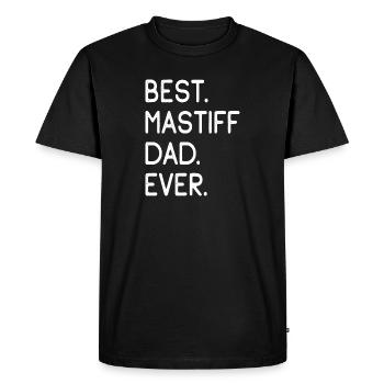 Mâtin - T-shirt Premium bio Homme - noir - Devant - Nico (187cm)