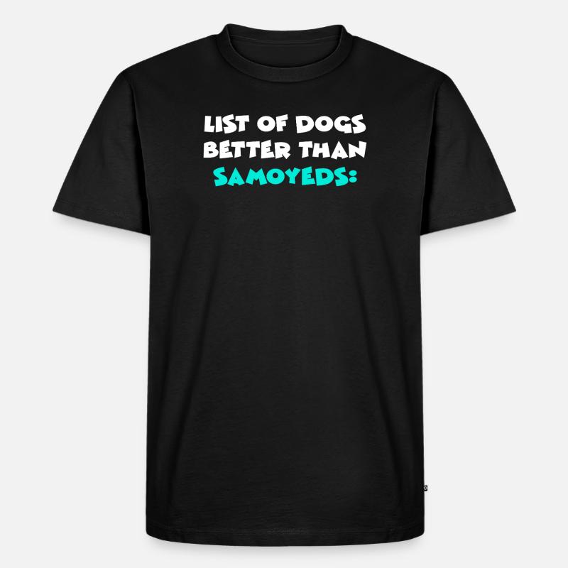 Samoyède Samojede - T-shirt Premium bio Homme - noir