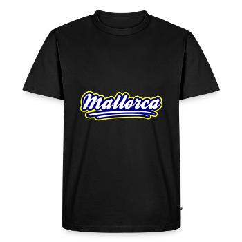 Mallorca Stylish - Men's Premium Organic T-Shirt - black - Front - Nico (187cm)