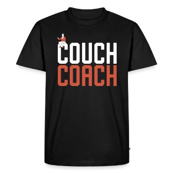 Coach Character Builder Attitude - T-shirt Premium bio Homme - noir - Devant - Nico (187cm)