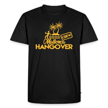 Mallorca crew holiday - Men's Premium Organic T-Shirt - black - Front - Nico (187cm)