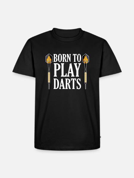darts - Men's Premium Organic T-Shirt - black