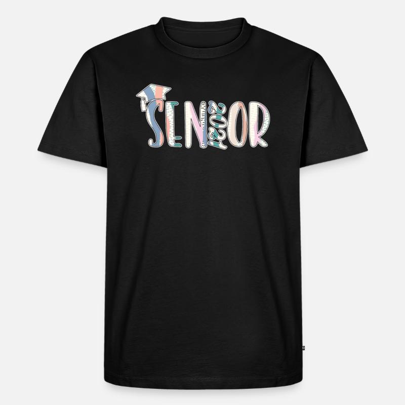 Senioren 2021 - Männer Premium Bio T-Shirt - Schwarz
