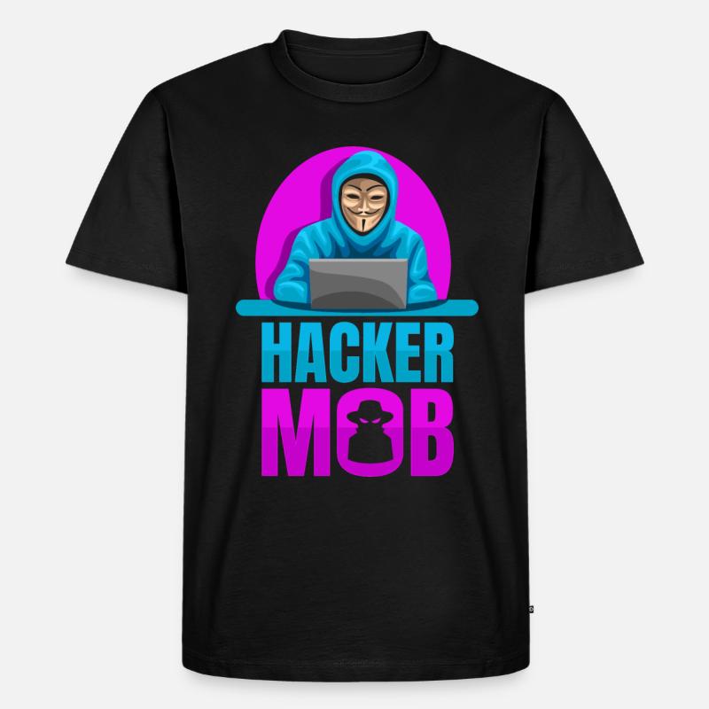 Programmierer Coder Software Entwickler - Männer Premium Bio T-Shirt - Schwarz