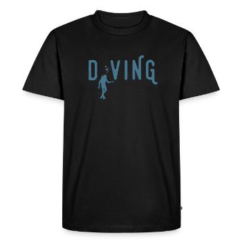 Scuba Diving Goggles Diving Mask Scuba - Men's Premium Organic T-Shirt - black - Front - Nico (187cm)