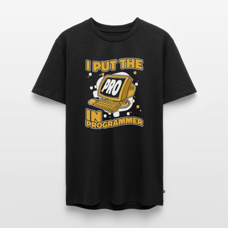 J’ai mis le pro dans Programmeur Developer Coder T-shirt Premium bio Homme
