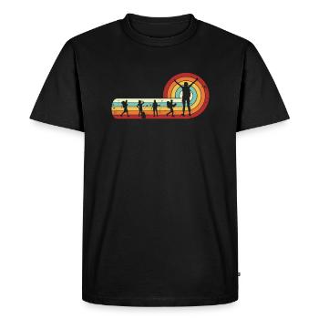 Trekking Mountain Hiking Hiking Hiking Hiking - Men's Premium Organic T-Shirt - black - Front - Nico (187cm)