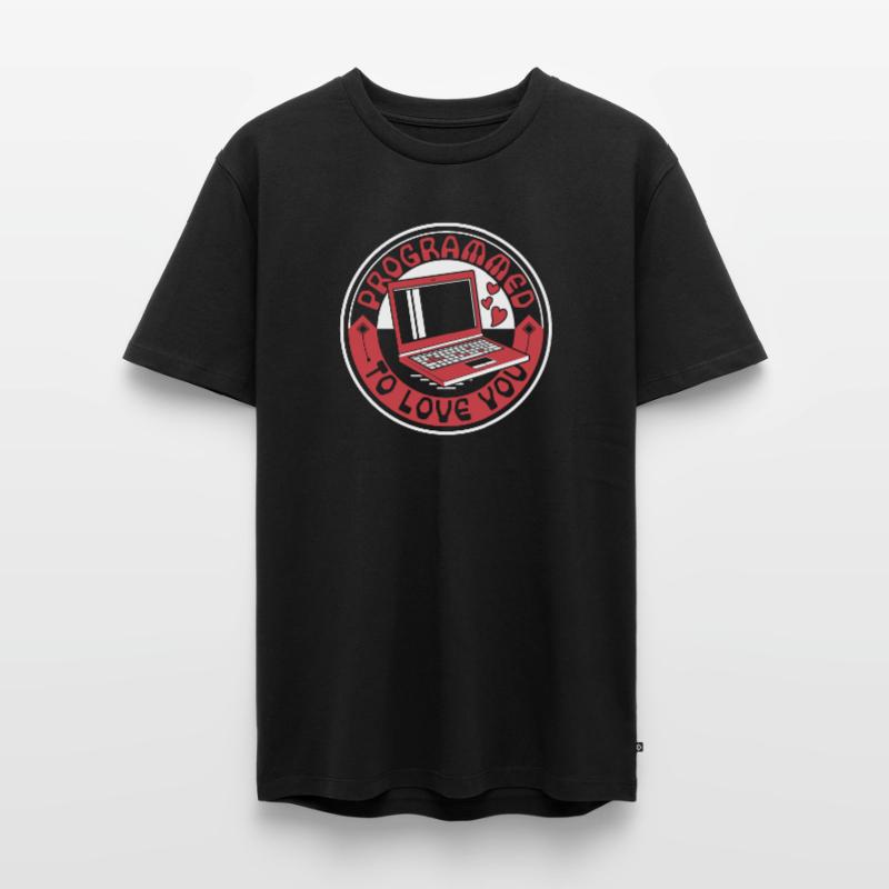 Programmé pour vous aimer Developer Coder T-shirt Premium bio Homme