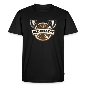 Hache Cellent Axe Lancer De Hache Jeu De Compétition Hache - T-shirt Premium bio Homme - noir - Devant - Nico (187cm)