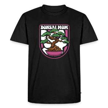 Bonsai Mom Indoor Bonsai Bonsai Pots Penjing - Men's Premium Organic T-Shirt - black - Front - Nico (187cm)