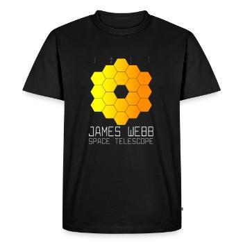 James Webb Space Telescope - Men's Premium Organic T-Shirt - black - Front - Nico (187cm)