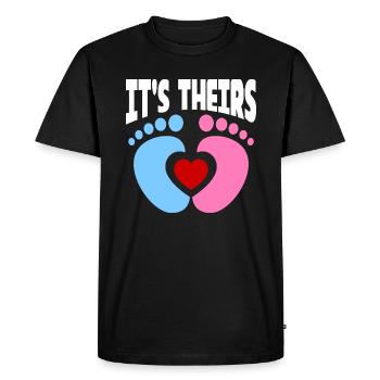 It's theirs Surrogate Mom - Men's Premium Organic T-Shirt - black - Front - Nico (187cm)
