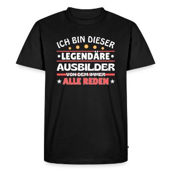 I'm this legendary instructor - Men's Premium Organic T-Shirt - black - Front - Nico (187cm)