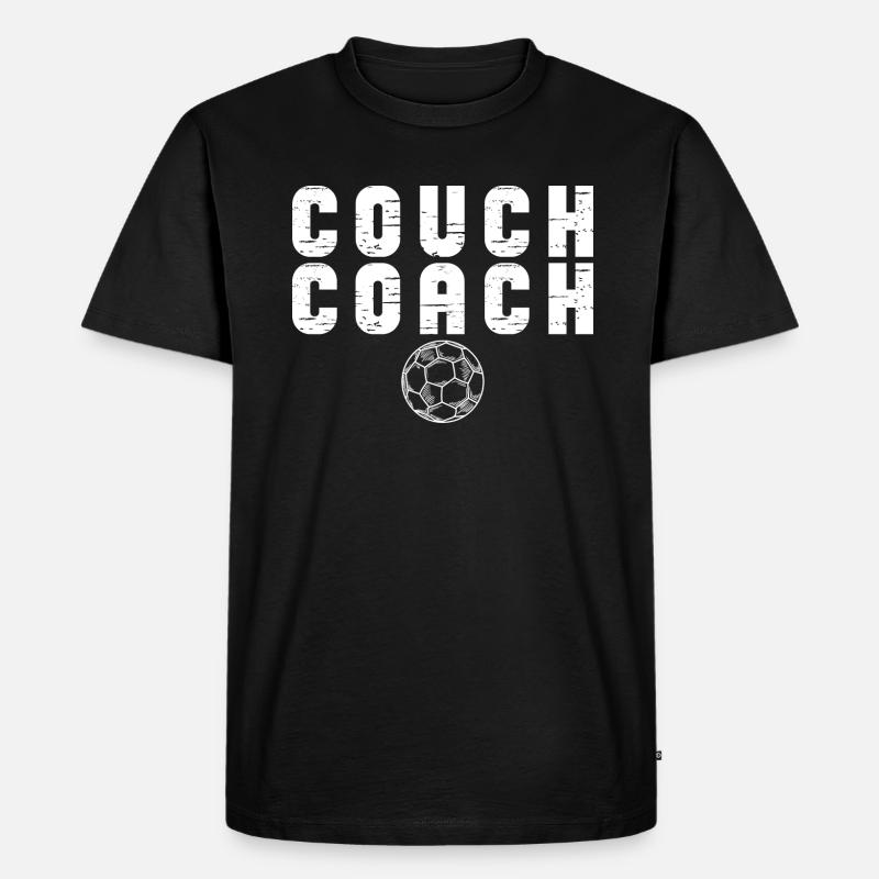 Coach Character Builder Attitude - T-shirt Premium bio Homme - noir