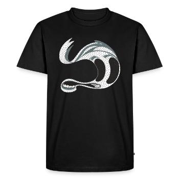 MR. WAVE is leaving soon - Men's Premium Organic T-Shirt - black - Front - Nico (187cm)