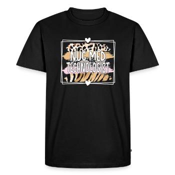 Medical Radiology Technologist Nuclear Medicine - Men's Premium Organic T-Shirt - black - Front - Nico (187cm)